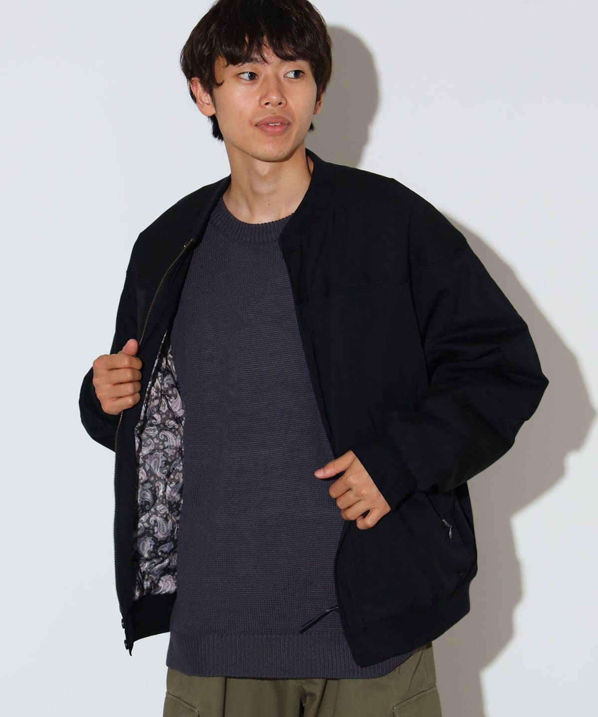 BEAMS HEART BEAMS HEART Shoulder Jacket (Blouson Blouson) for sale