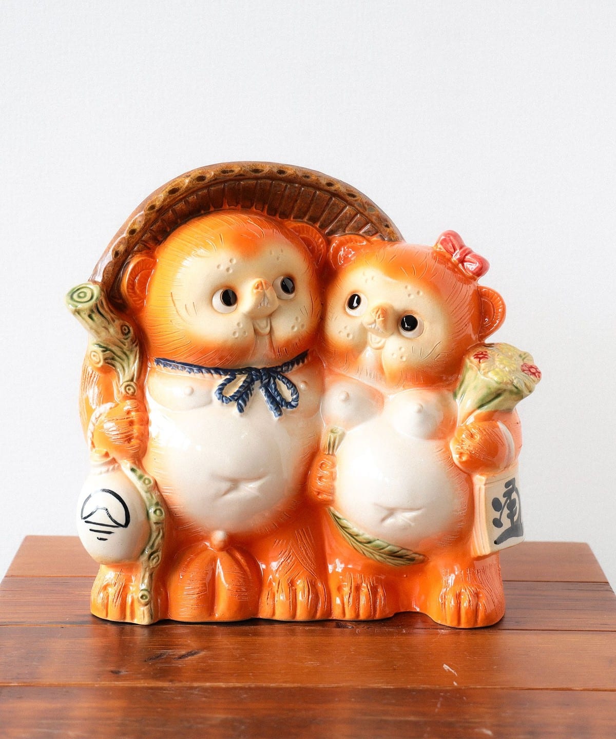 BEAMS JAPAN（ビームス ジャパン）【別注】信楽焼 たぬき カップル