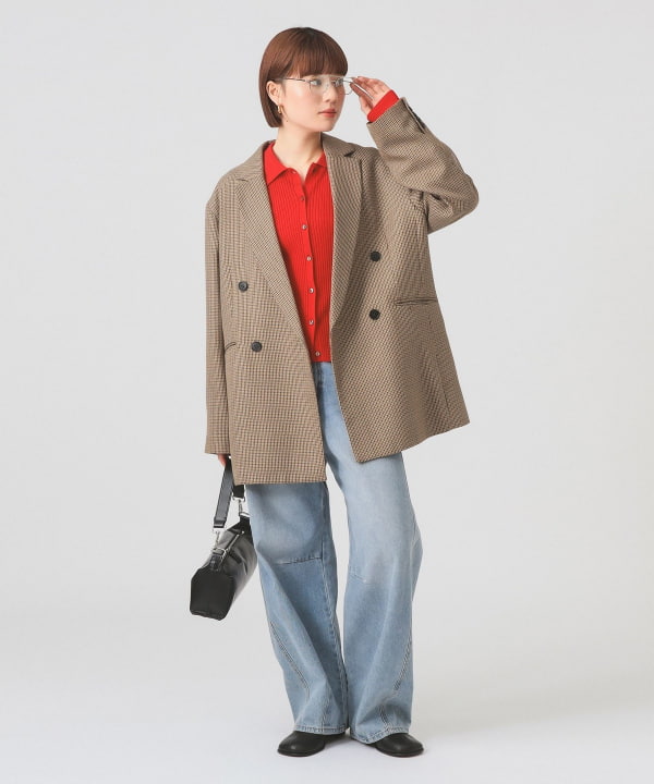 Ray BEAMS（レイ ビームス）チェック オーバー ジャケット（ジャケット