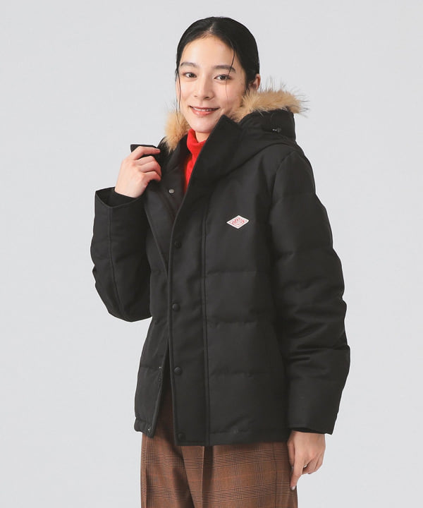 Ray BEAMS（レイ ビームス）DANTON / FAKE FUR HOODED DOWN JACKET