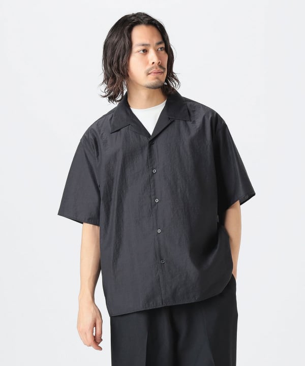 B:MING by BEAMS（ビーミング by ビームス）ウーブンオープンカラー