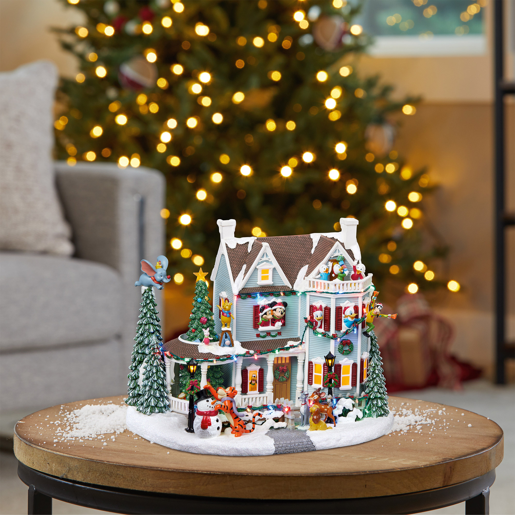 Disney Animated Holiday House with Lights and Music | Costco
