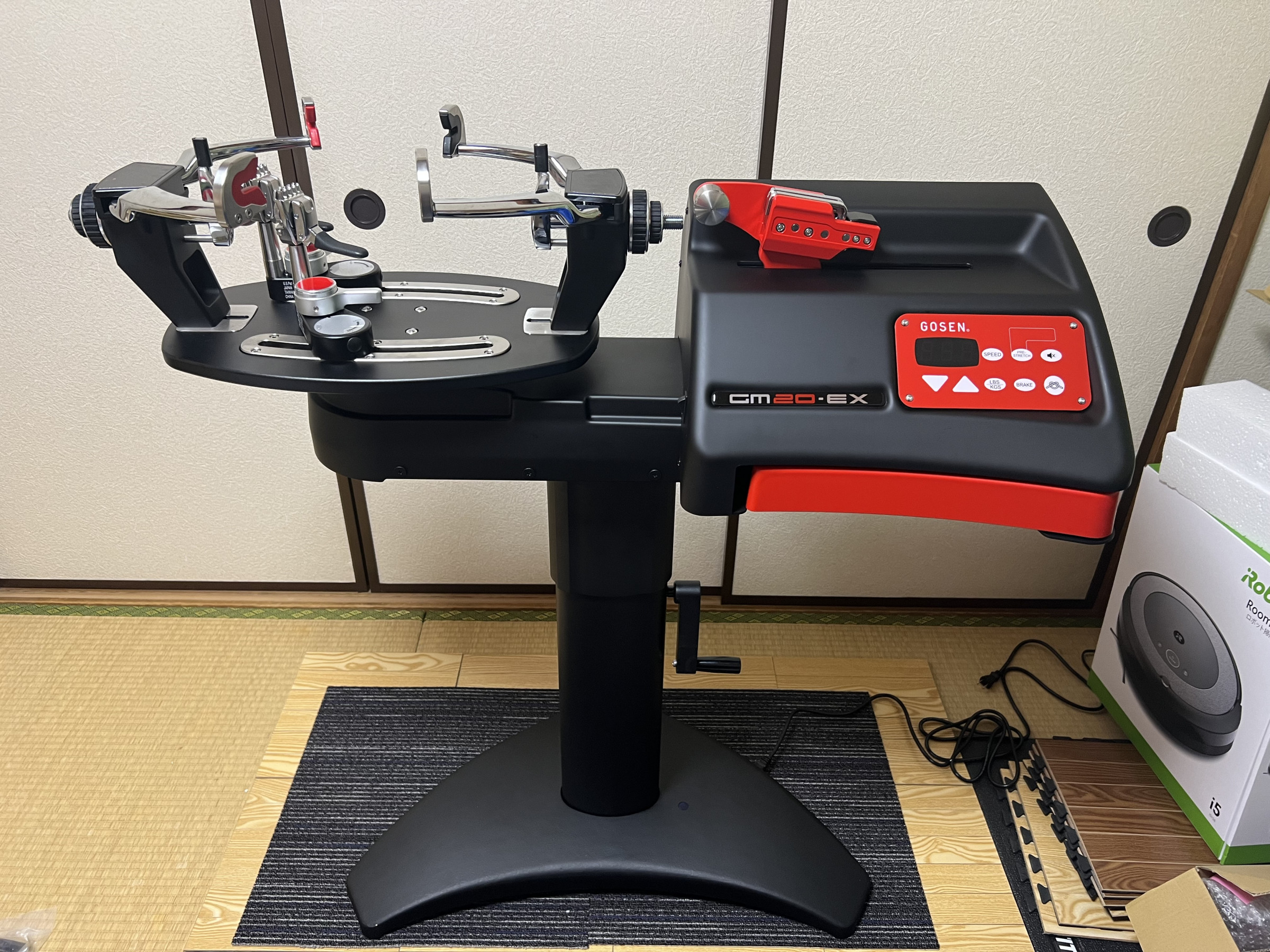 スカッシュガット張り替えサービス ストリンガーW