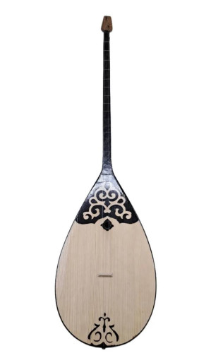 カザフスタン伝統弦楽器 ドンブラ / 民族楽器 / ケース付 / 中古美品 レッスン料金 > ドンブラ(カザフスタン弦楽器) - l'atelier de syrinx