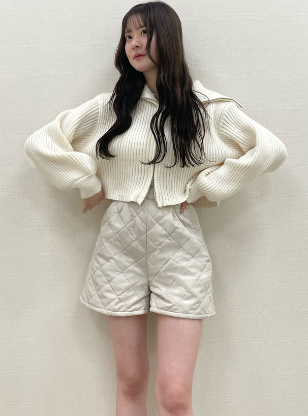 Liten キルティングショートパンツ 未使用品 liten リテン 値下げ タグ