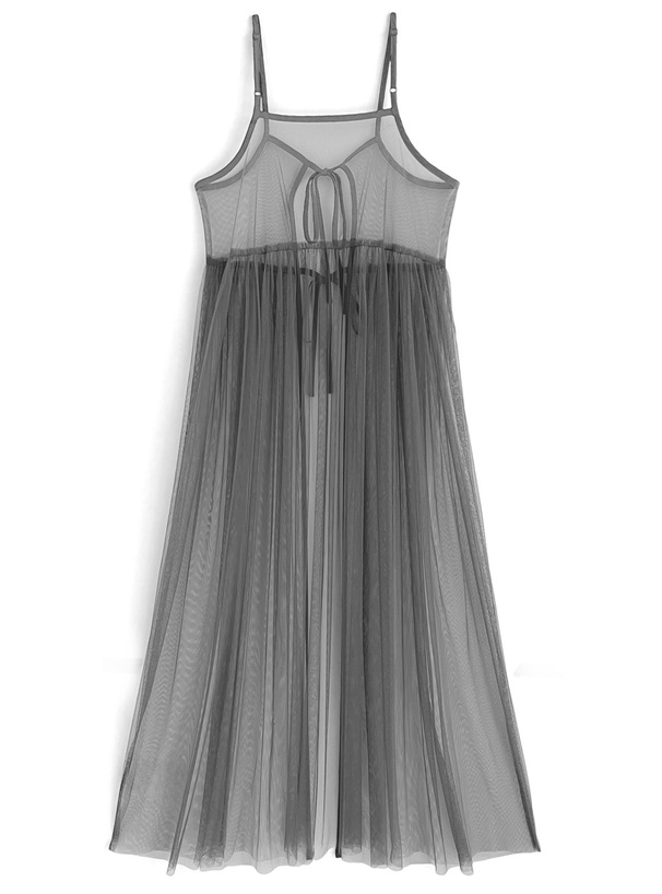 チュールリボンキャミワンピース[fo1873] | レディースファッション