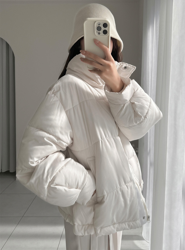 フード付き2way中綿ダウンジャケット[kd20] | レディースファッション