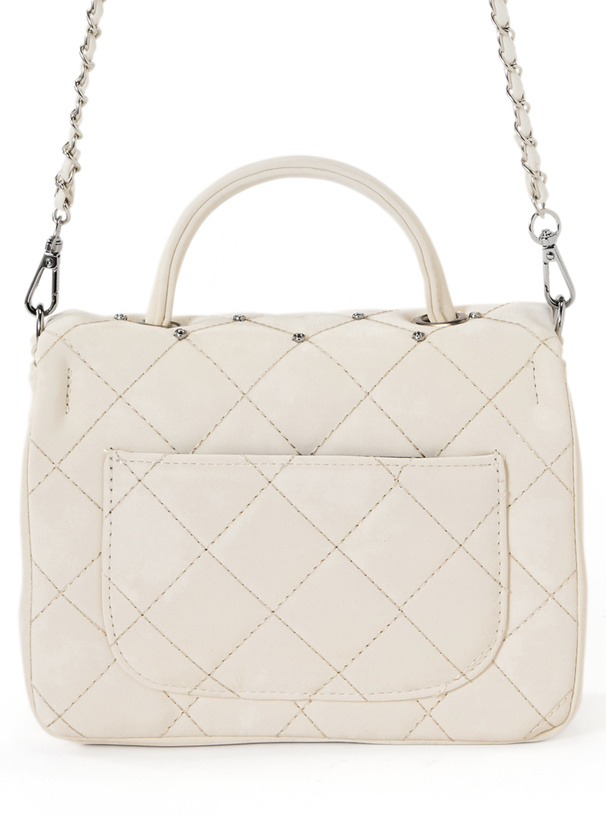 2Wayビジューキルティングフラップバッグ[tr1065] | レディース