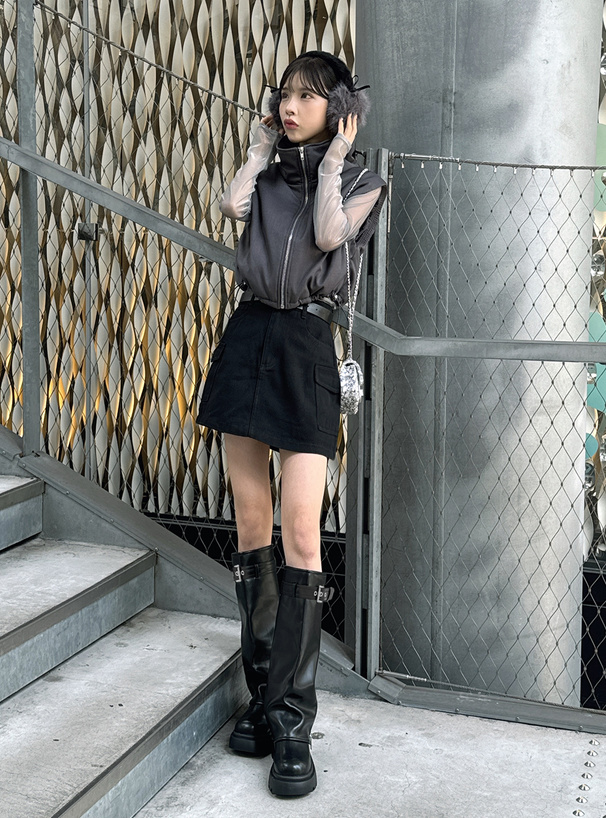 エンジニアレザーロングブーツ[zr1230] | レディースファッション通販