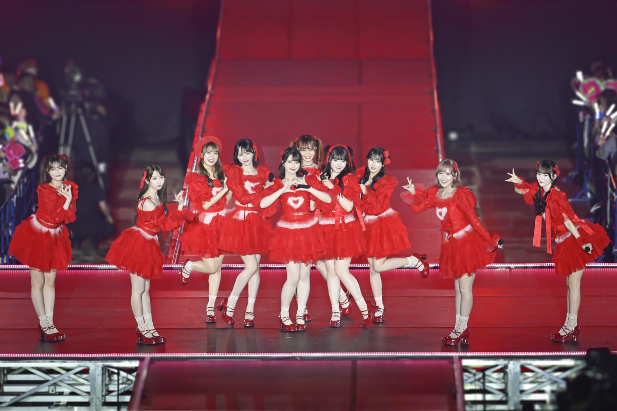 LOVE 過去最多となる約9万人を動員した＝LOVE ARENA TOUR 2025