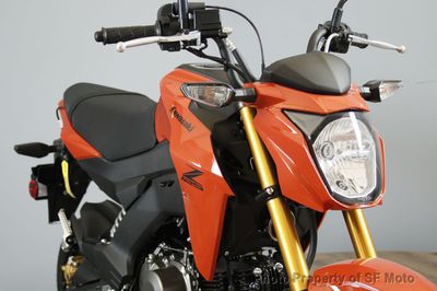 2025 New Kawasaki Z125 PRO Est. 135.5 MPG! at SF Moto Serving San