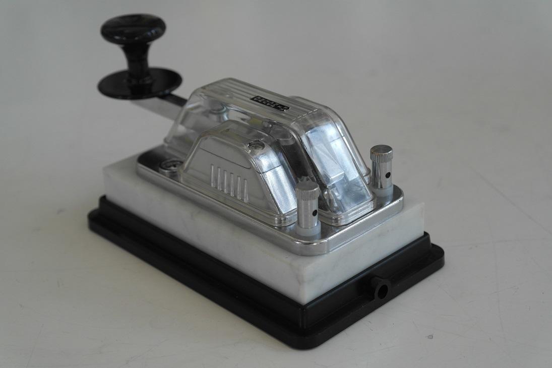 Second Hand Himound HK‑702 Straight Morse Key with 3.5mm Plug
