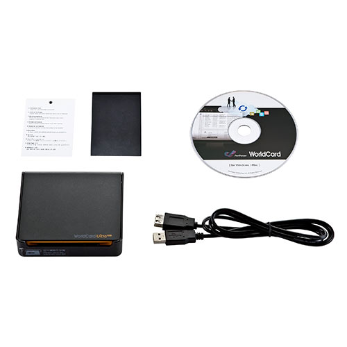 USB名刺管理スキャナ(OCR搭載・Win＆Mac対応・Worldcard Ultra Plus