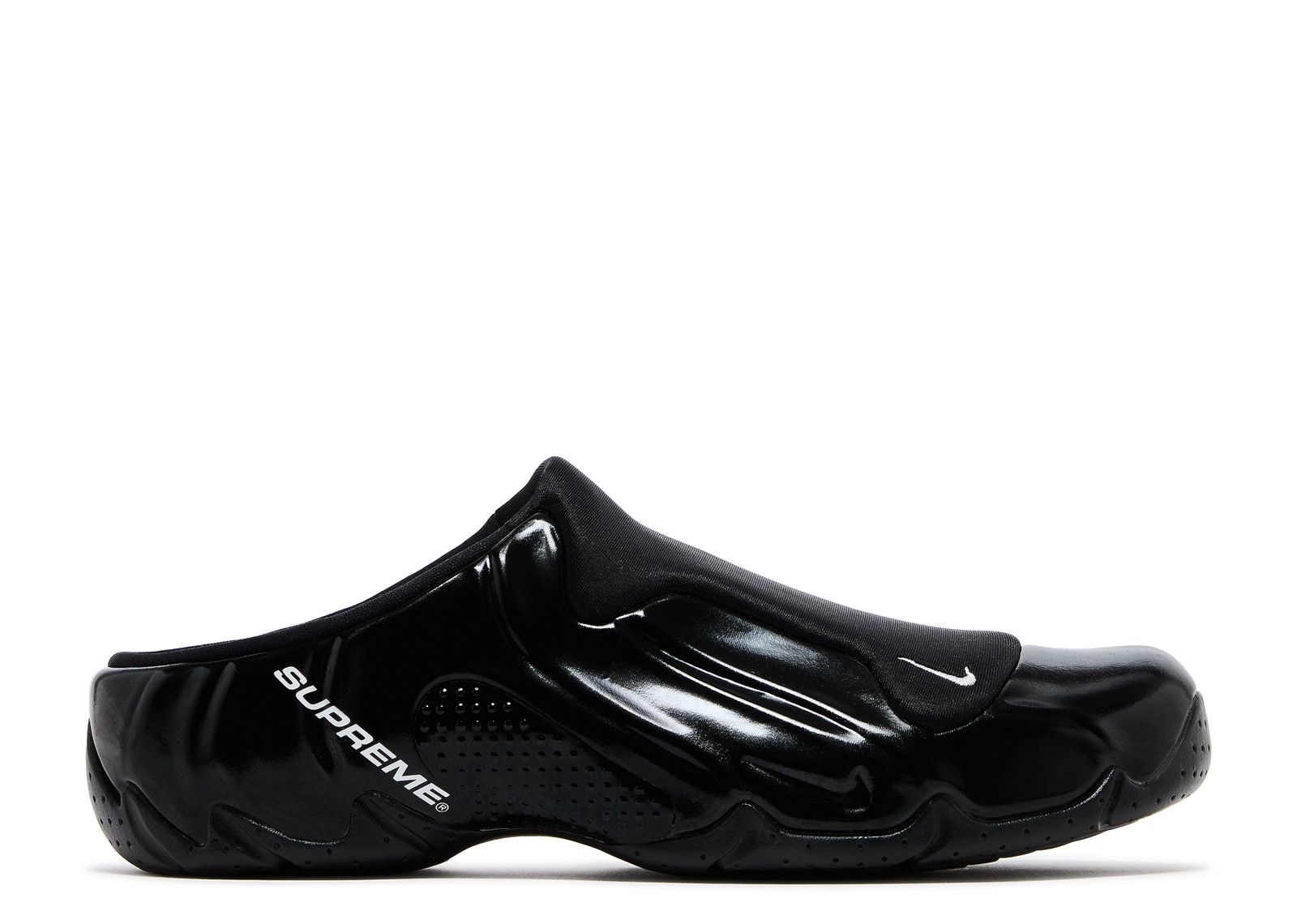 Supreme X Clogposite 'Black' - Nike - HJ6215 001 - black/white