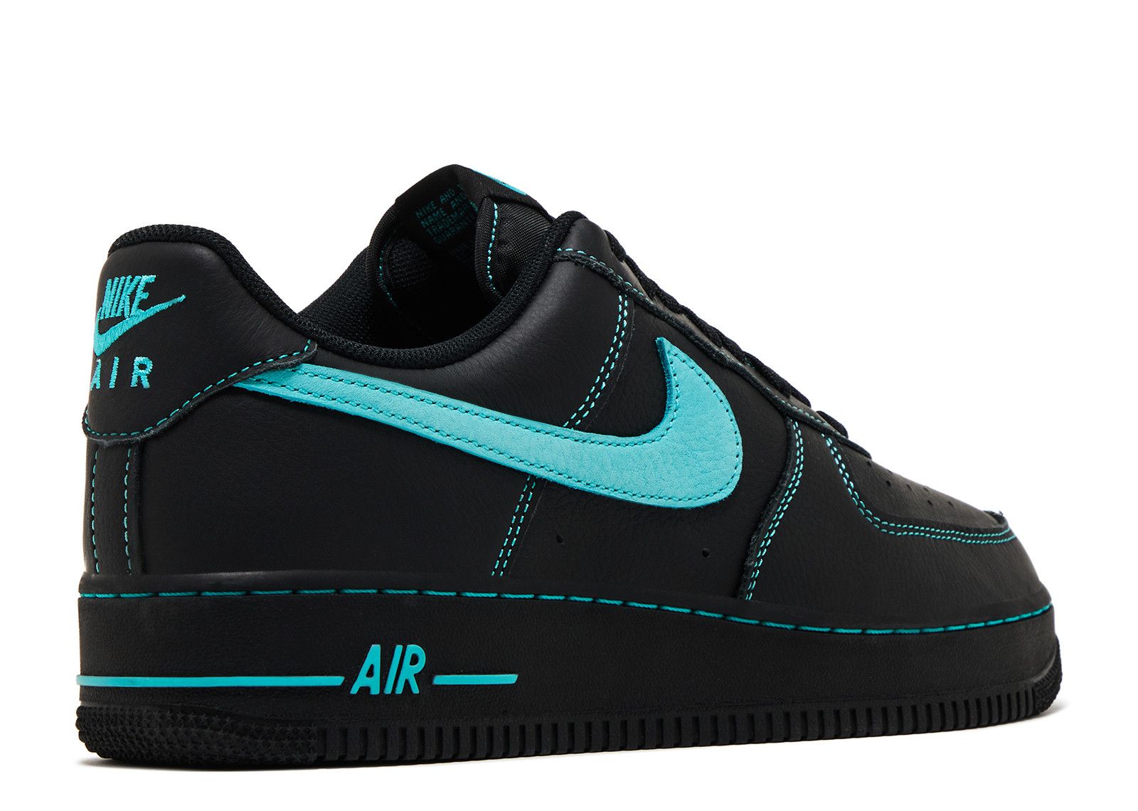 Air Force 1 '07 LV8 'Un Tiffany' - Nike - HQ2037 002 - black/dusty