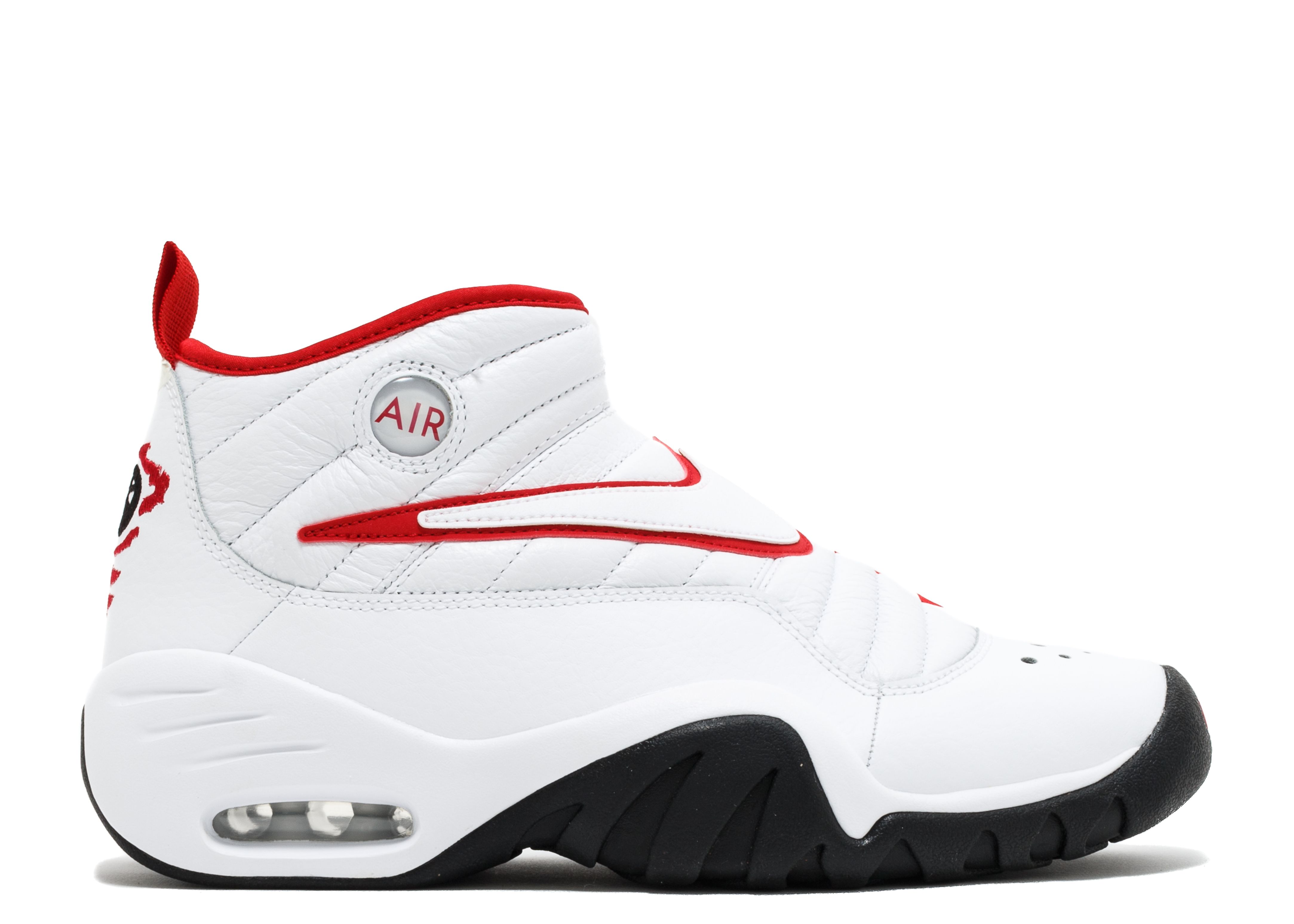 Air Shake Ndestrukt Retro 'Bulls' 2017 - Nike - 880869 100 - white