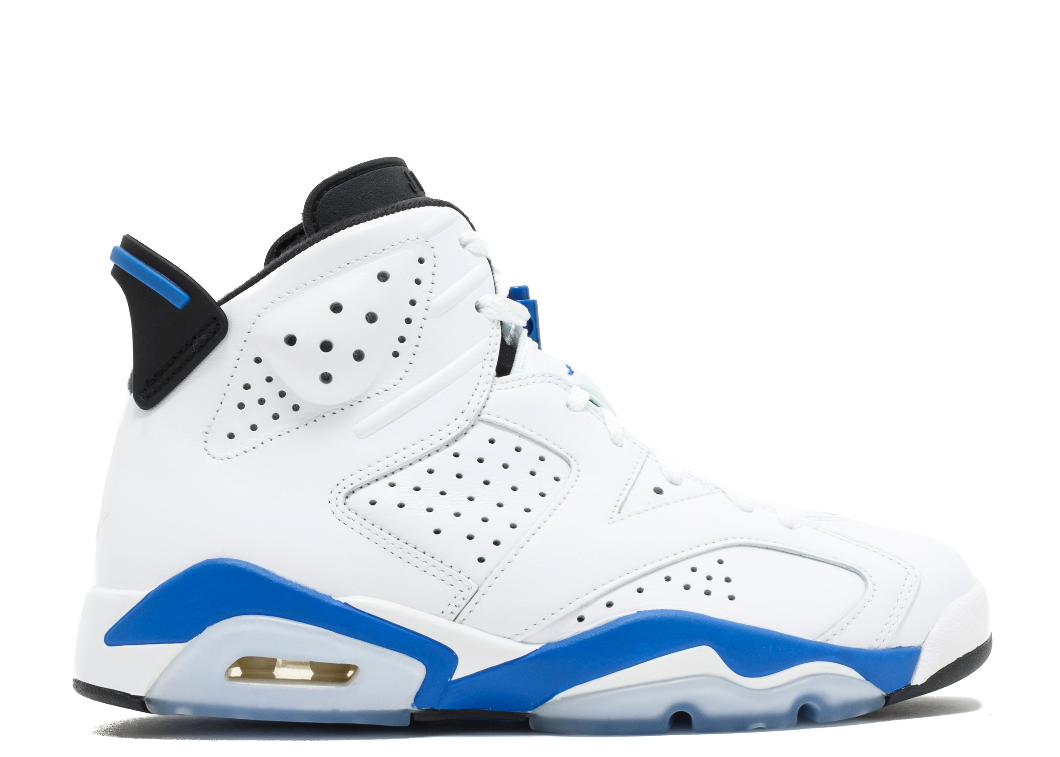 Jordan 6 Retro 'Sport Blue' 2014 - Air Jordan - 384664 107 - white