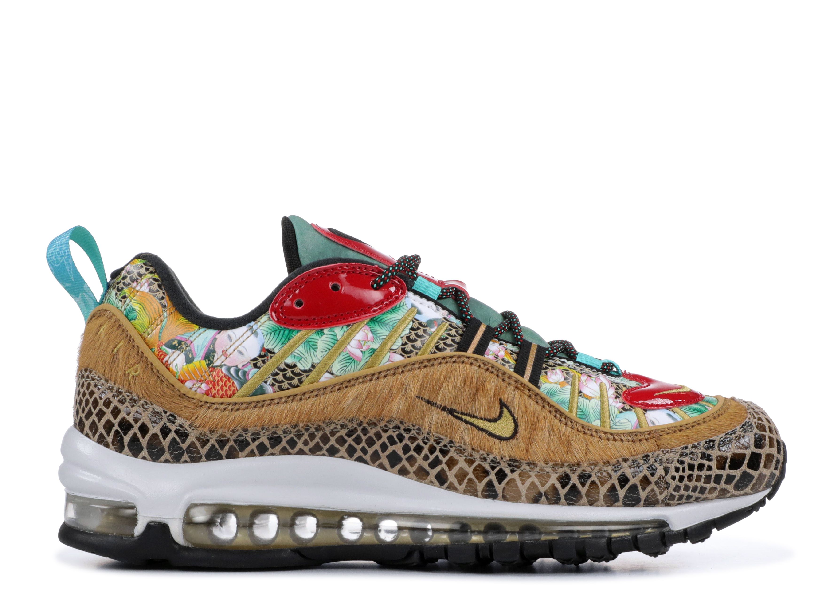 Air Max 98 'Chinese New Year' - Nike - BV6649 708 - wheat/metallic