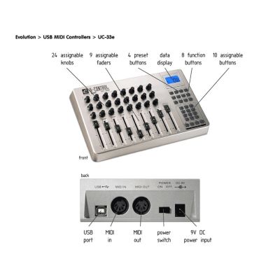 M-Audio UC 33e in MIDI Controllers