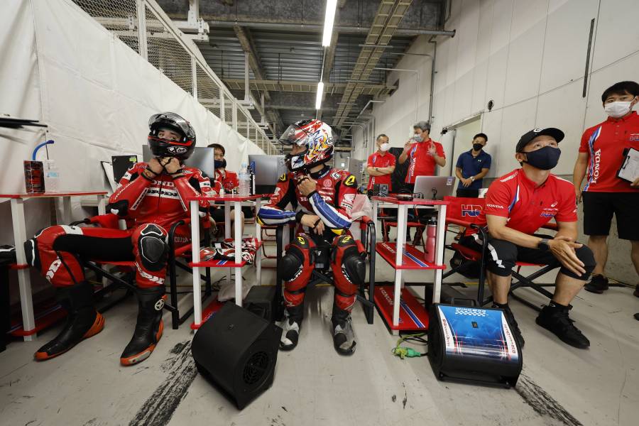 2022鈴鹿8耐に向け、合同テスト1日目Team HRCの長島が2分6秒台でトップ