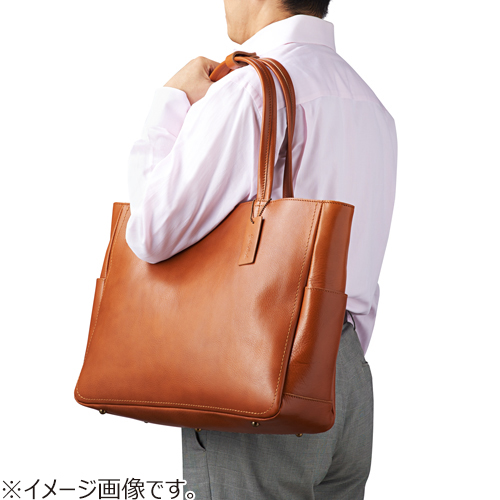 ハンズオリジナル ガッドワーク レザートート L 37501 ブラック