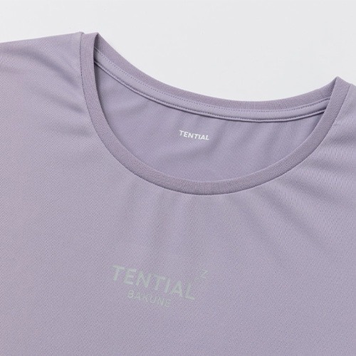 テンシャル（TENTIAL） BAKUNE Dry Women's 長袖Tシャツ ラベンダーL