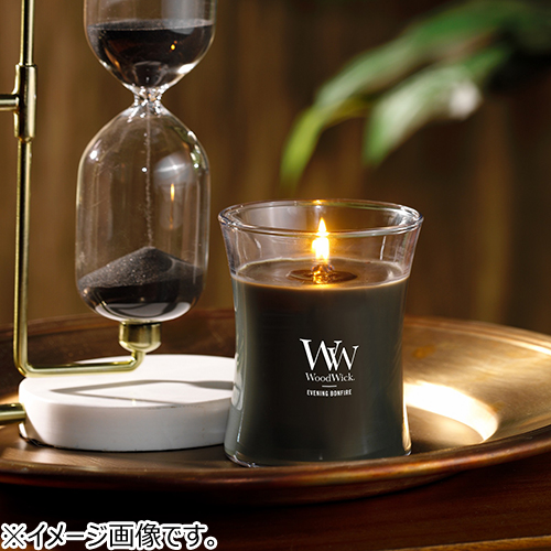 カメヤマ WoodWick ジャーキャンドル M コースタルサンセット