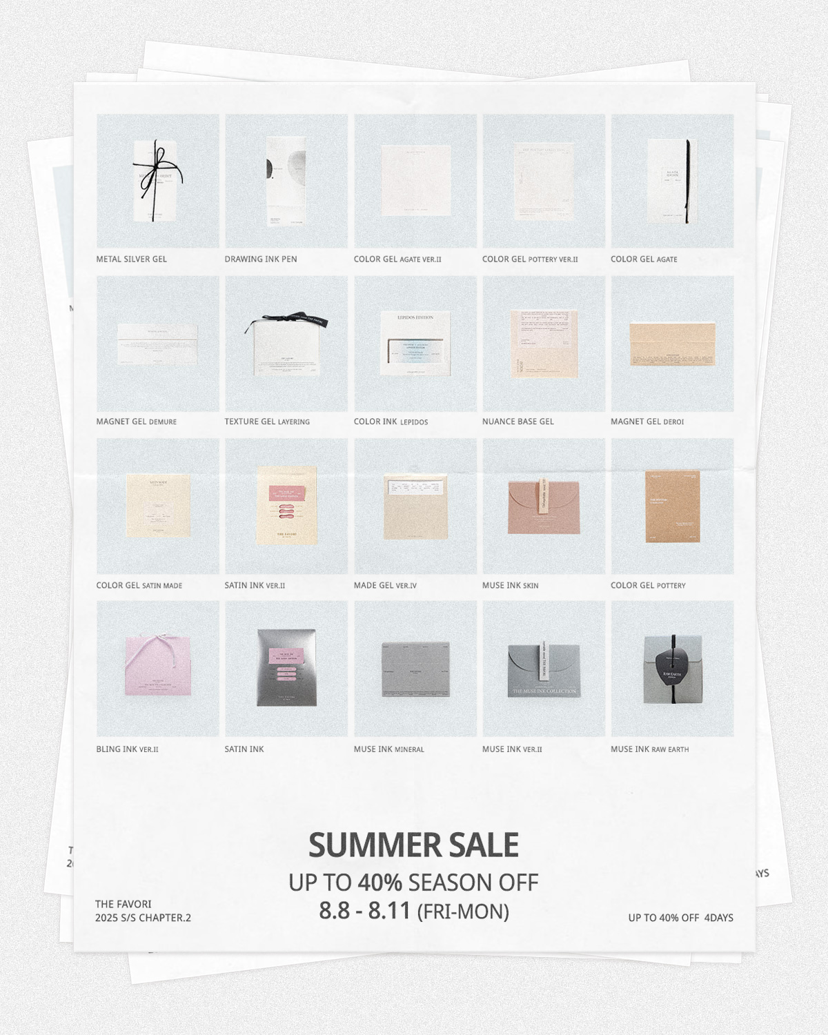 THE MADE GEL COLLECTION ver.Ⅱ : thefavorijp