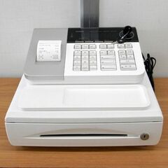 カシオ レジスター 8部門 小型ドロア SE-S20WE ホワイト 【中古