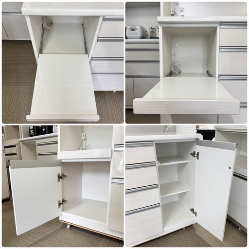 超美品‼️】定価39万♪ 高級 松田家具 156cm幅キッチンボード(オットー