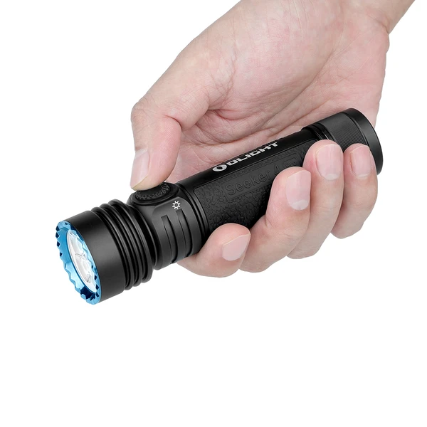 Seeker 4 Pro high power flashlight 4600 lumen dual charging