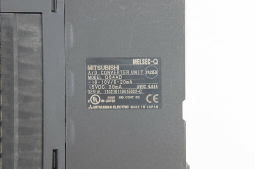 三菱 アナログ-デジタル変換ユニット Q64AD (09年製) | 保守部品.com
