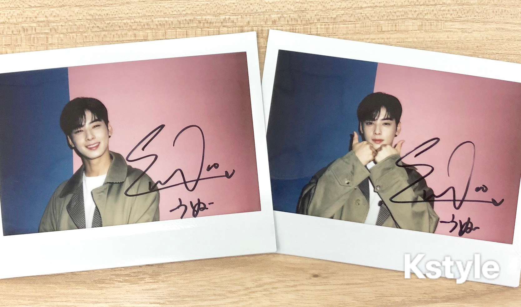 ASTRO チャウヌ 直筆サイン ポスター チャウヌ サイン入り ポスター