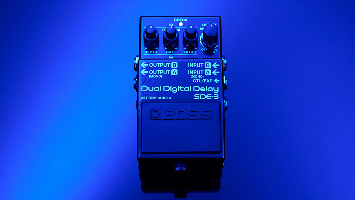 Boss' SDE-3 turns the Roland SDE-3000 into a compact delay pedal