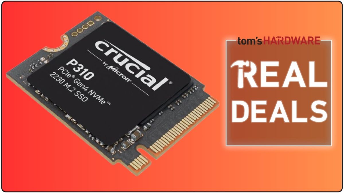 Expand your gaming handheld storage to 2TB with Crucial's tiny M.2