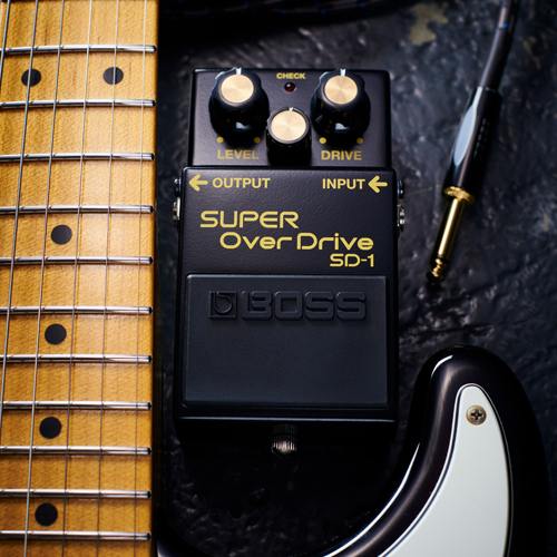 Boss debuts limited-edition anniversary SD-1 Super Overdrive and