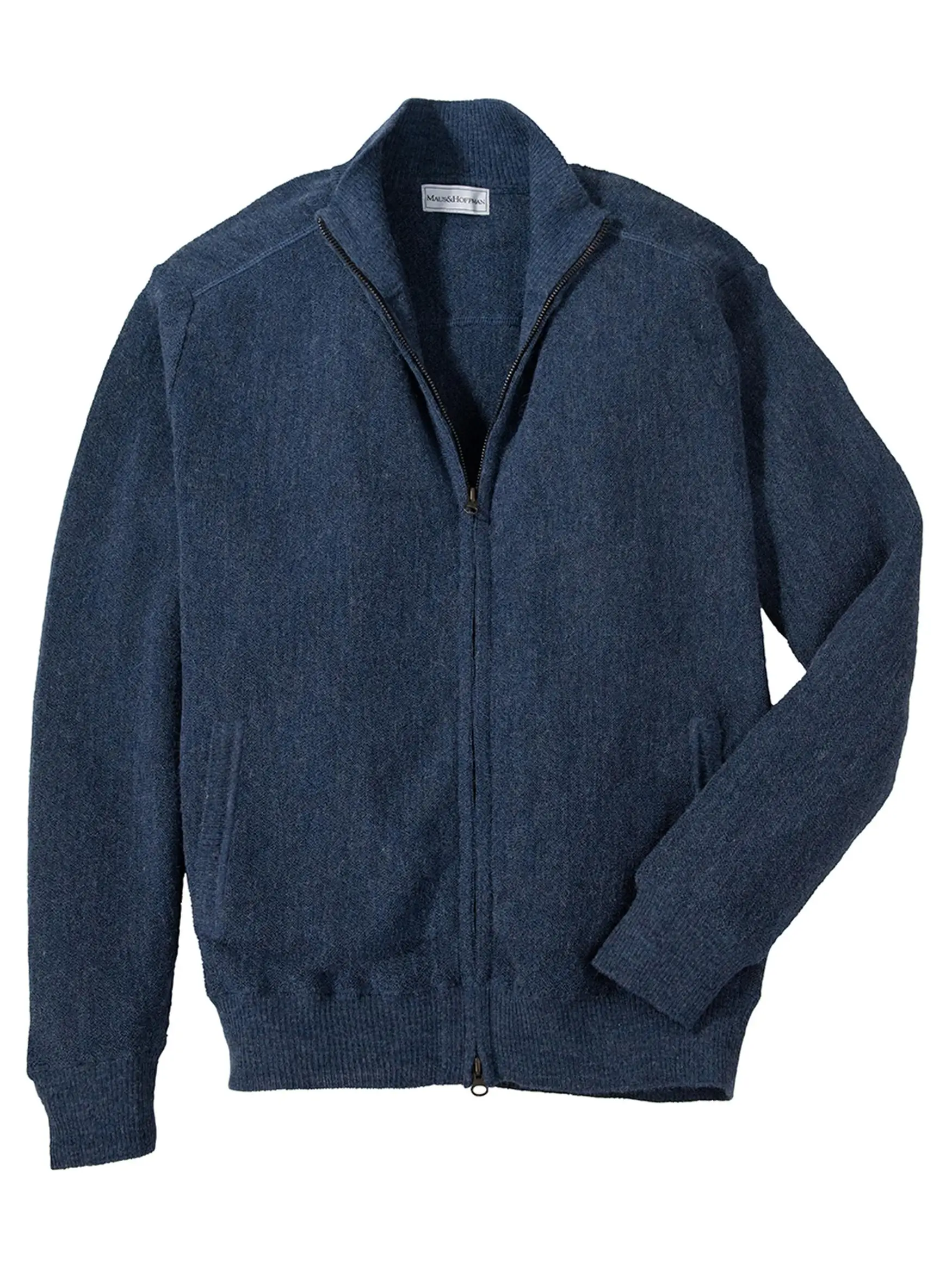 Alpaca Zip Cardigan Sweater | Maus & Hoffman