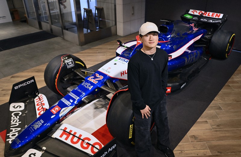 F1角田裕毅「桜の鈴鹿、もっと楽しめる」 日本GP前に抱負 | 毎日新聞