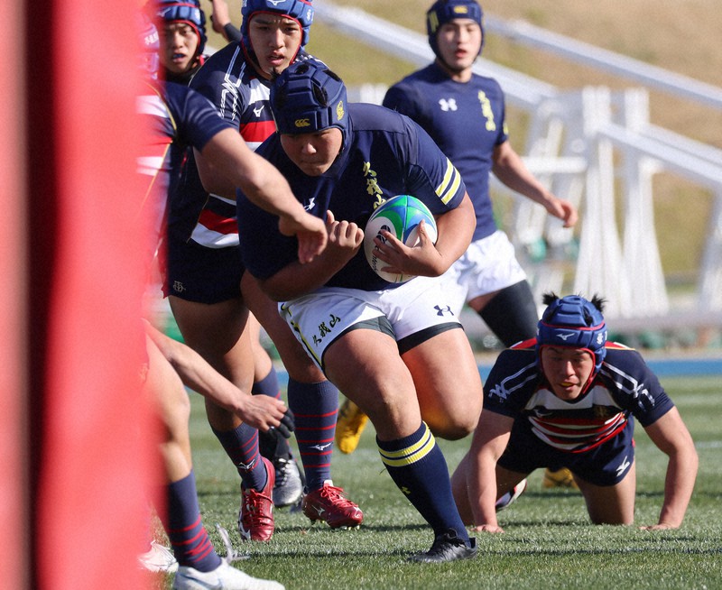 国学院久我山8強ならず 苦しんだ接点の攻防 全国高校ラグビー | 毎日新聞