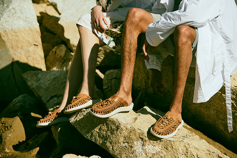 ENGINEERED GARMENTS × KEENの『UNEEK SLIDE PREMIUM LEATHER』が3月26