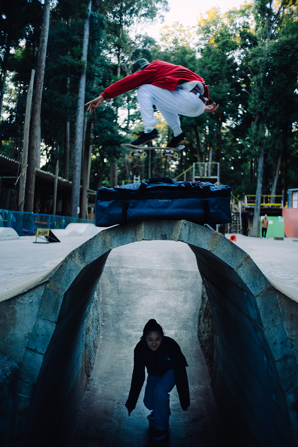 THE NORTH FACEのスケートバッグコレクション『Wandereic』