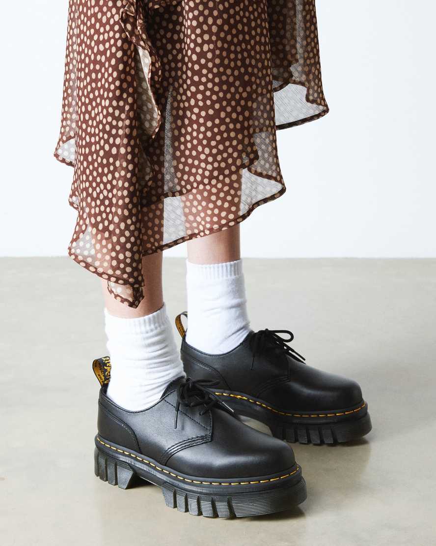 Audrick Nappa Leather Platform Shoes | Dr. Martens ReWair