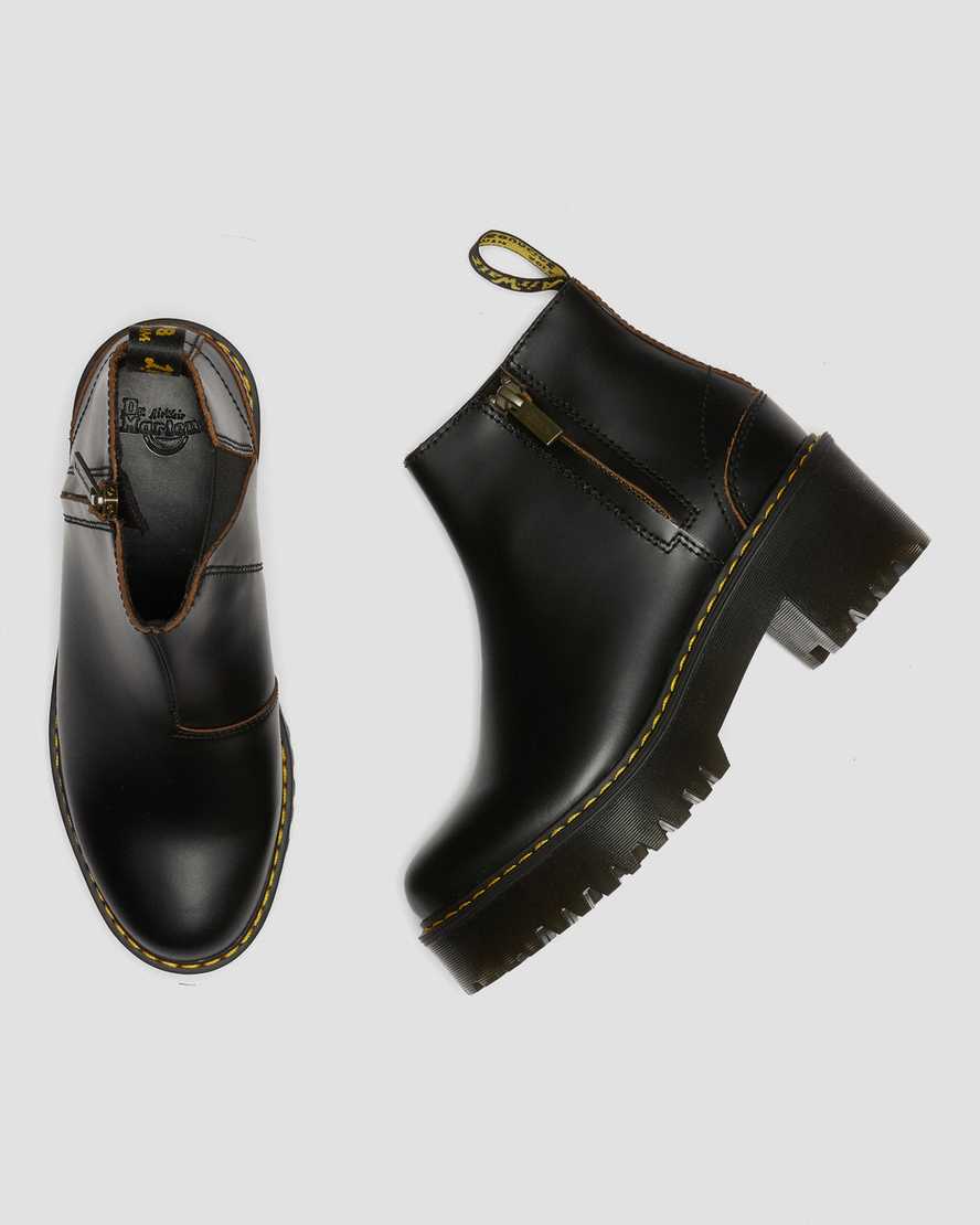 Rometty II Vintage Smooth Leather Chelsea Boots | Dr. Martens ReWair