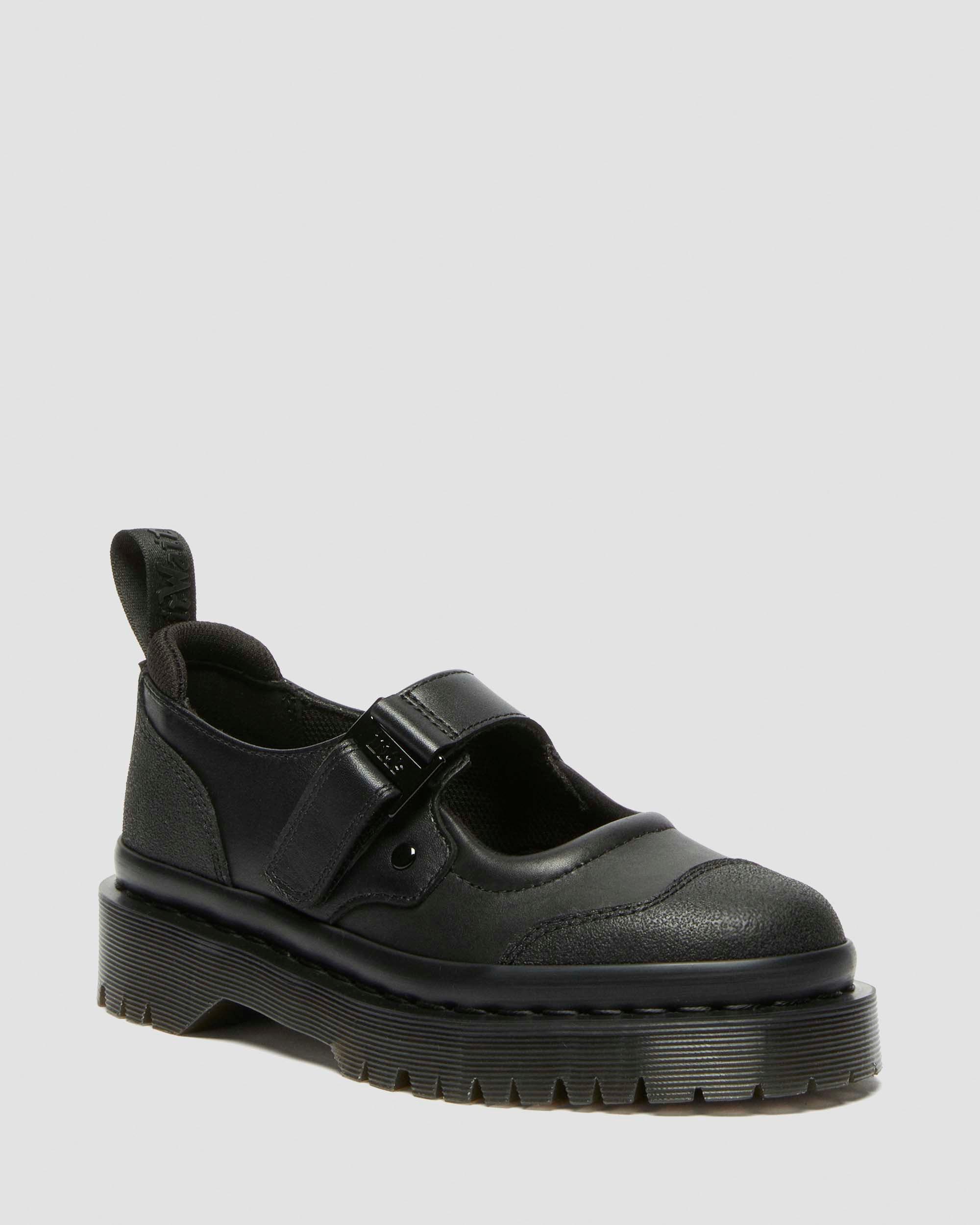 Indica II Tech Strap Bex Mary Jane Shoes in Black | Dr. Martens