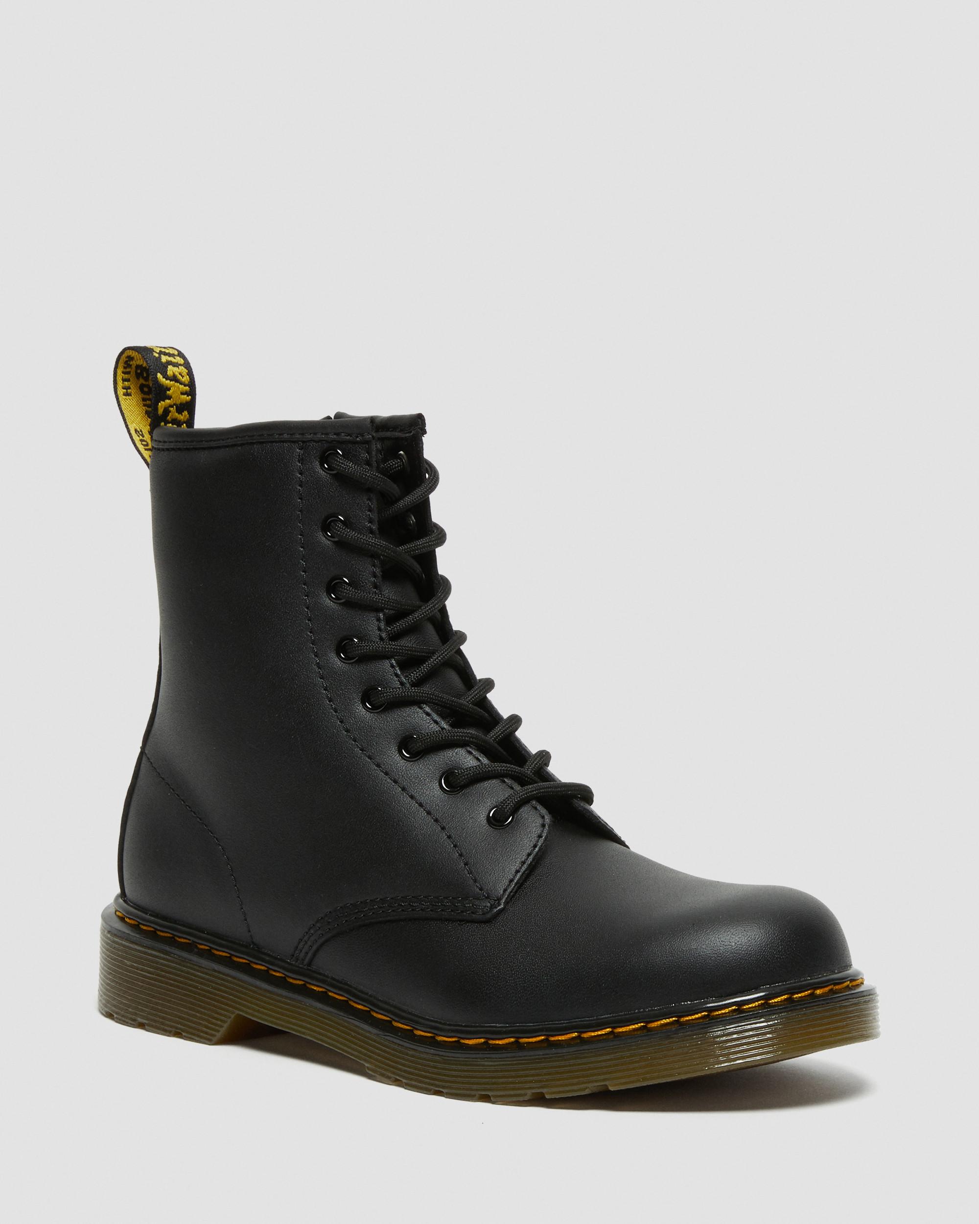 Toddler 1460 Faux Fur Lined Boots in Black | Dr. Martens