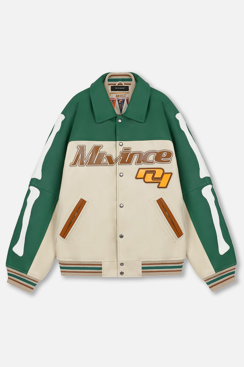 AVIREX LEATHER JACKET - MLVINCE