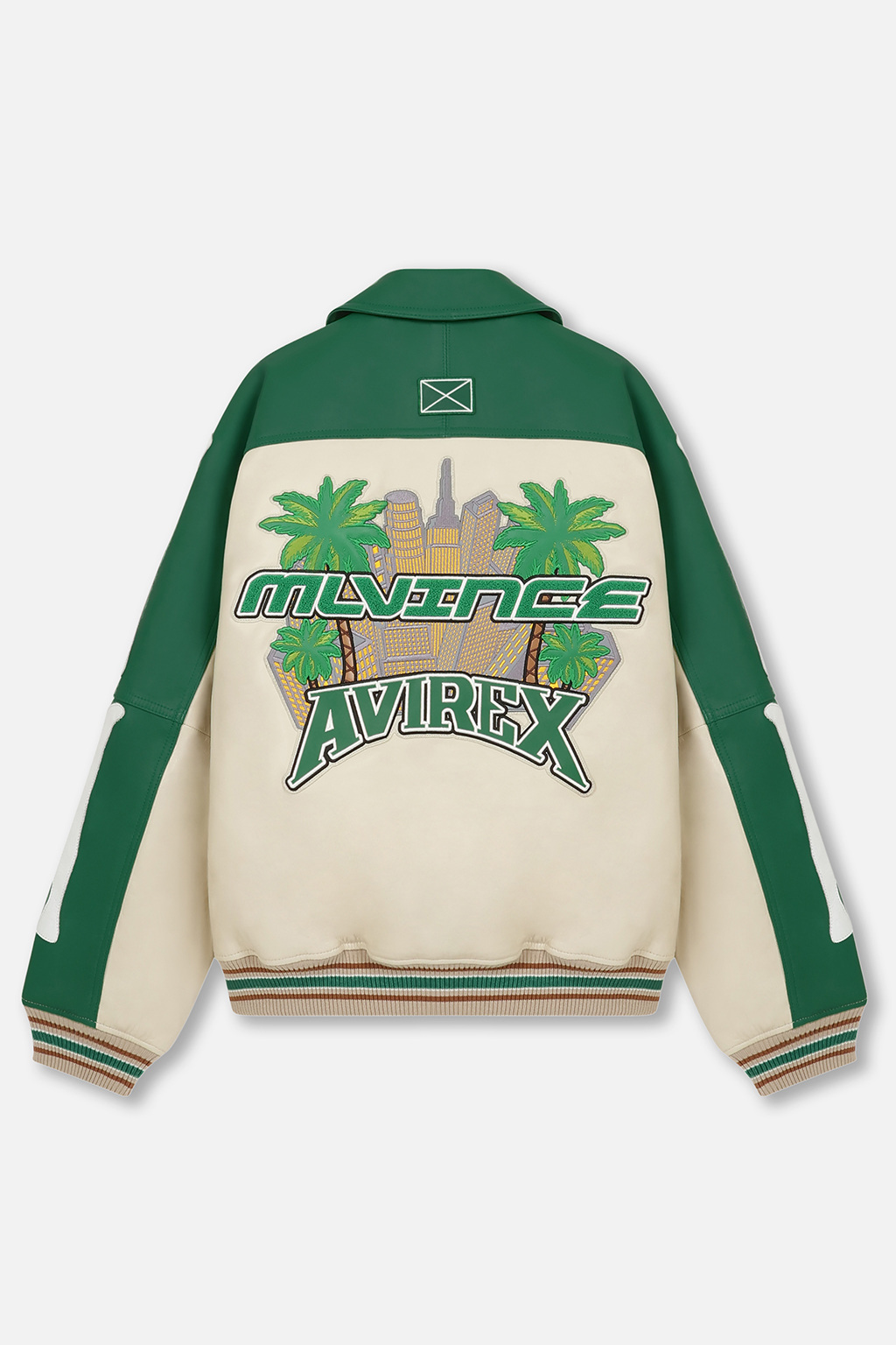 AVIREX LEATHER JACKET - MLVINCE