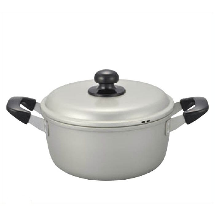 国産アルミ和の匠両手鍋24cmの通販｜ガス火専用鍋｜調理器具