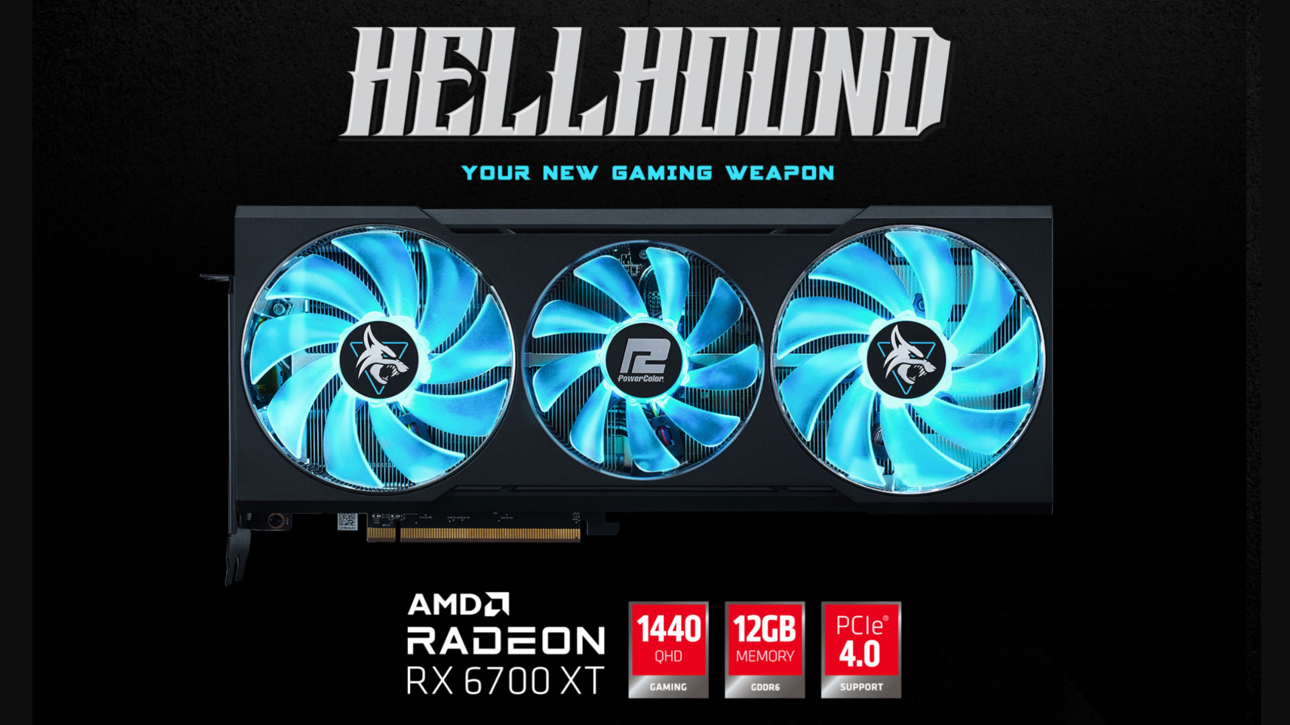 PowerColor debuts the all-new Hellhound brand with Radeon RX 6700