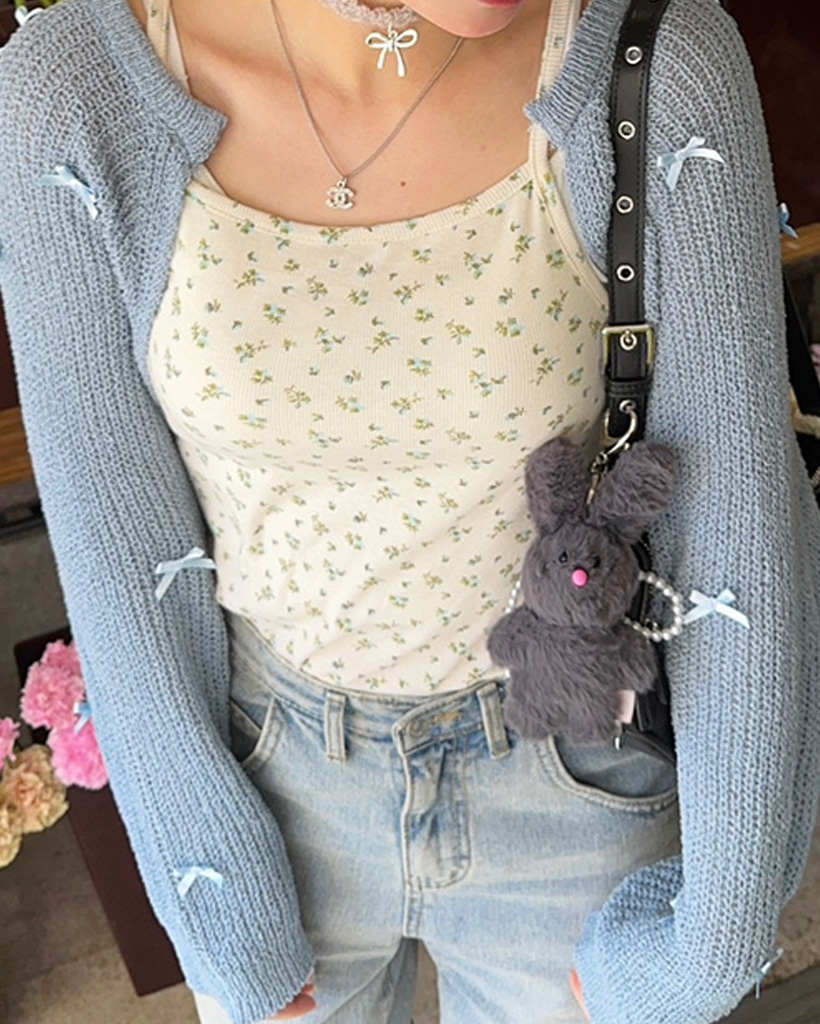 スプリングフラワーカバーキャミソール Mサイズ 限定 SUKALAスプリング